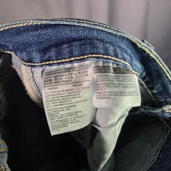 Levi's 515 Bootcut Red Tab Size 16 M W33xL32 Western, Cowgirl - Picture 10 of 12